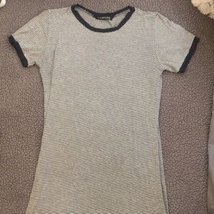 Striped T-shirt dress